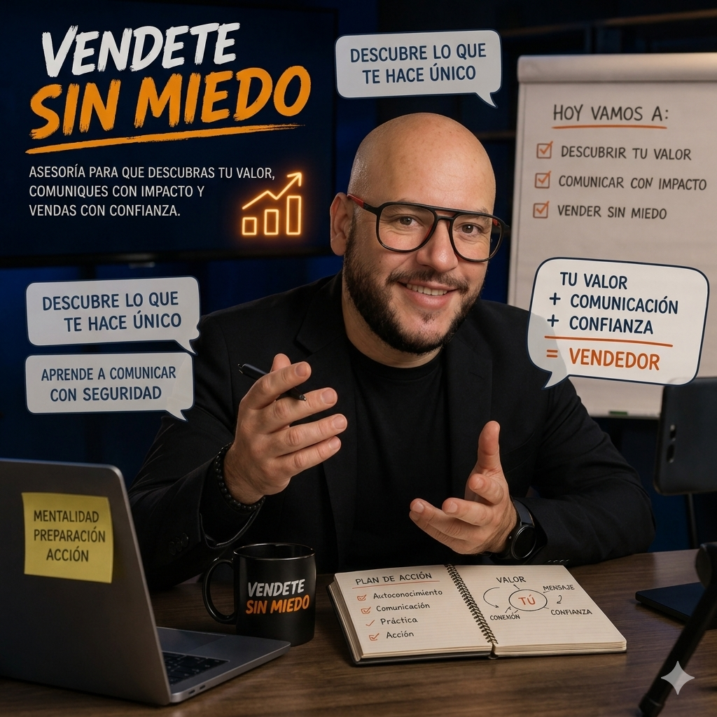 Imagen de la experiencia Véndete sin miedo